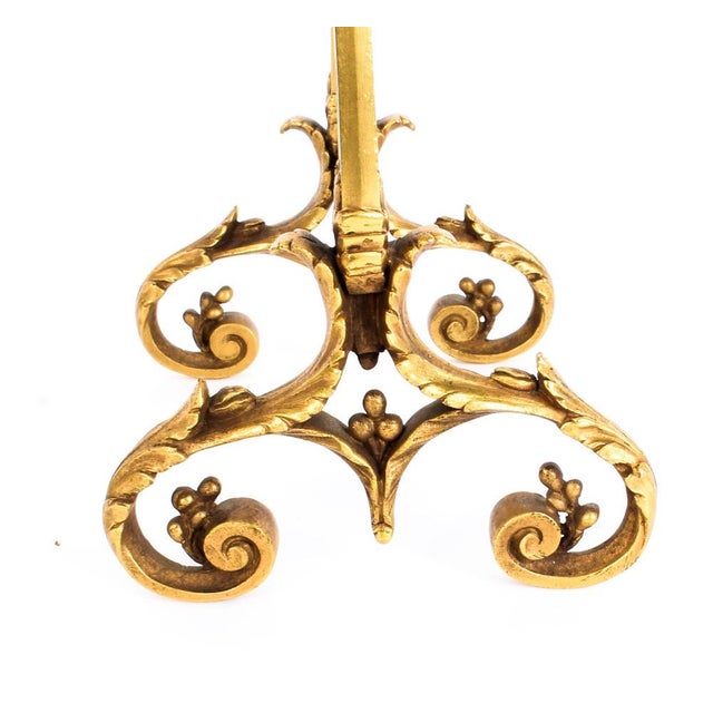 Glass 19th Century French Ormolu & Limoges Enamel Table Mirror by F. Bienvue For Sale - Image 7 of 12