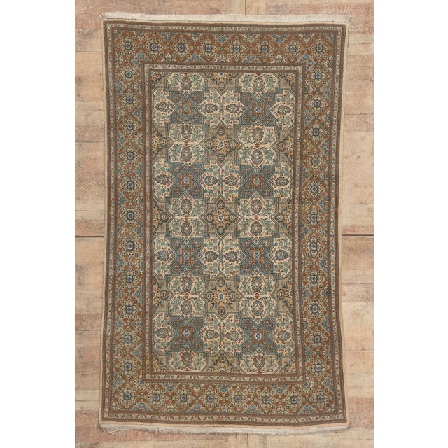 Vintage Persian Kashan Rug, 04'05 X 07'05 For Sale - Image 10 of 10
