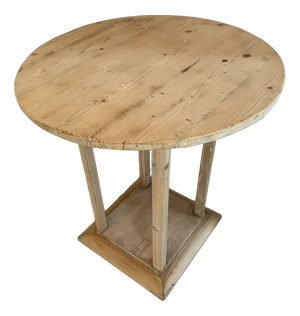 Rustic Art Nouveau Side Table