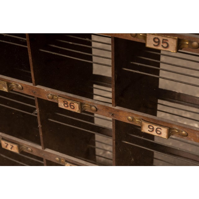Brown Early 20th Century General Store Wire Rack Display Case For Sale - Image 8 of 16