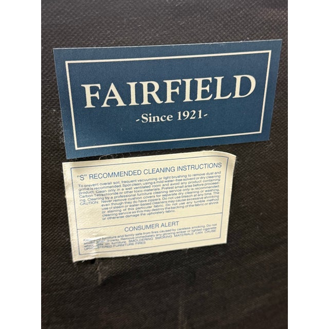 Blue Fairfield Furniture Camelback Chippendale Settee For Sale - Image 8 of 9
