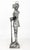 Painted Tin Knight in Armor Sculpture For Sale - Image 10 of 11