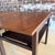 Pair of Dunbar Walnut and Mahogany Side Tables With Leather Capped Feet For Sale In Cleveland - Image 6 of 12