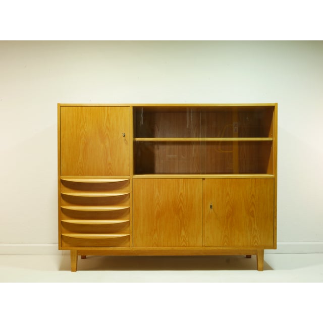 Mid-Century Living Room Cabinet from Hellerau Möbel, Germany, 1960s For Sale - Image 18 of 18