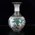 Blue Vintage Famille Rose Vase With "Hundred Children" Motif For Sale - Image 8 of 9