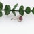 1.8Ct Rhodolite Ring With Earth Mined Diamonds: Solid 14k Gold, Cushion Cut 6mm, Size 6.75 For Sale In Columbus - Image 6 of 8