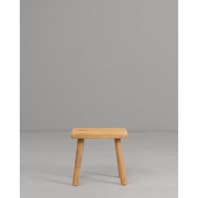 20th Century French Primitive Wooden Stool For Sale - Image 17 of 18