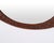 Oval mirror with a carved wooden frame. Dating from the 1890s, it features decorative details characteristic of the...