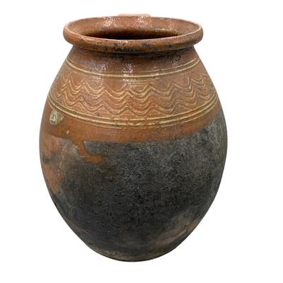Antique Terracotta Vessel For Sale - Image 4 of 5