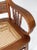 Wood Antique Pressed Back Armchair For Sale - Image 7 of 12