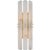 Bonnington Tall Sconce in Hand-Rubbed Antique Brass with Alabaster Designer: AERIN Finish: Hand-Rubbed Antique Brass...