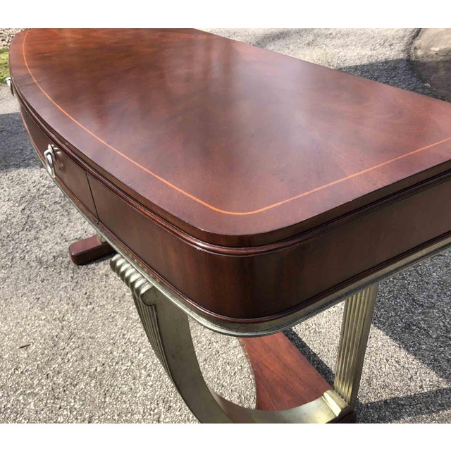 Thomasville Bogart Collection Art Deco Console Chairish