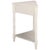 Gomez 1 Drawer 1 Shelf Corner Table in Ivory For Sale - Image 9 of 10