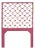 Mar Headboard Twin, Hot Pink For Sale