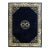 Pasargad DC Navy Blue Antique Chinese Peking Rug For Sale