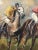 M. Coryi, Partie de polo, Oil on Canvas For Sale - Image 5 of 9