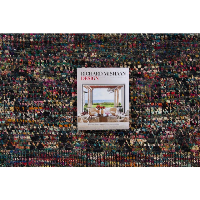 Contemporary Textured Mosaic Wool & Natural Silk Rug by Rug & Kilim, India For Sale - Image 9 of 9