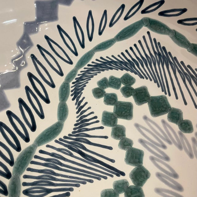 Late 20th Century Vintage Antonio Franchini Italian Ceramic Bowl For Sale - Image 5 of 8