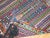Colorful Jajim Flat-Weave, 20th Century - 3'7" x 4'11" For Sale - Image 4 of 6