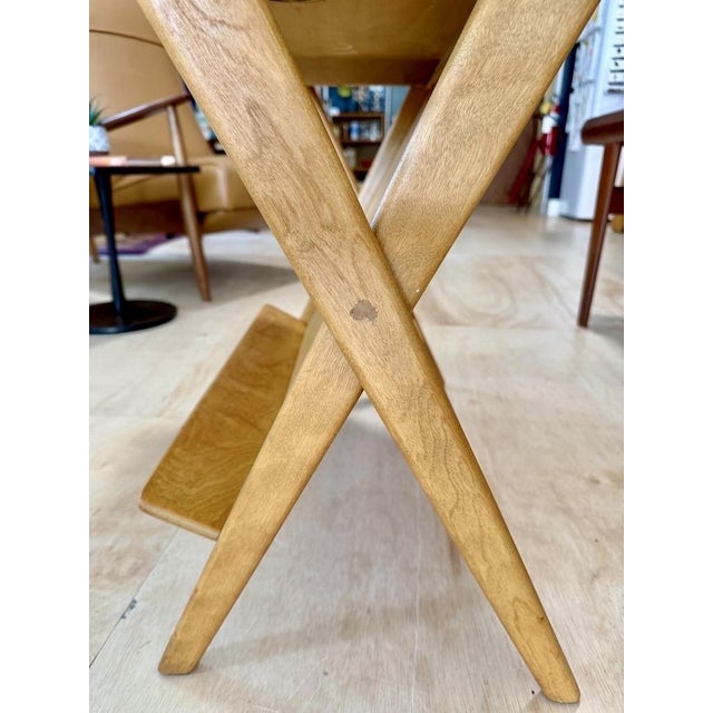 Rare Heywood Wakefield Magazine/End Table For Sale In Boston - Image 6 of 11
