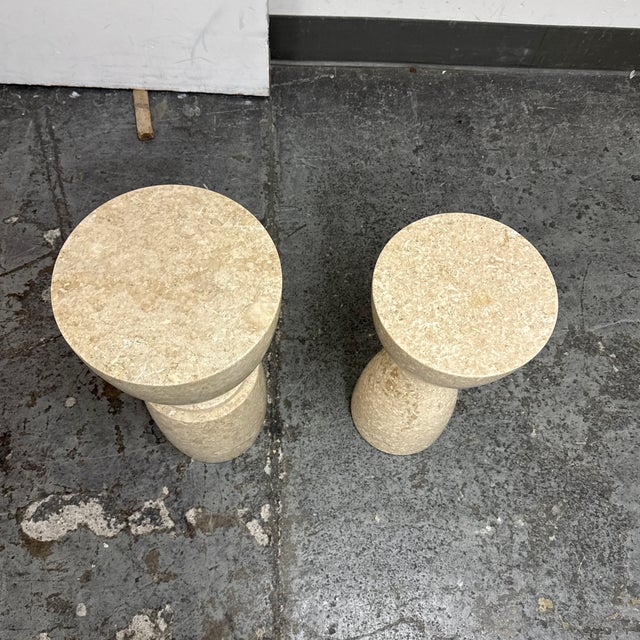 Noir Architect Side Table Style "A" + "B", Set of Two For Sale - Image 4 of 12