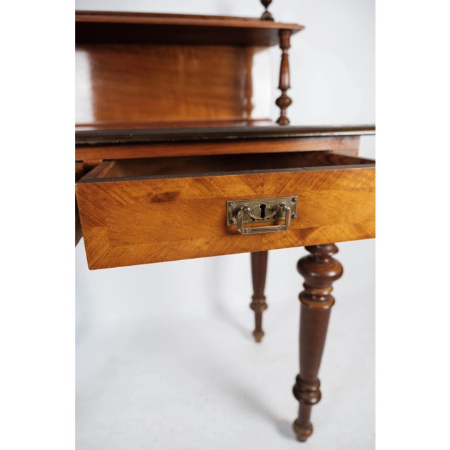 Walnut and Glass Dressing Table, 1880s For Sale - Image 10 of 18