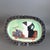 Decorative French Ceramic Platter by Jacques Pouchain for Poët-Laval, 1950s For Sale - Image 3 of 18