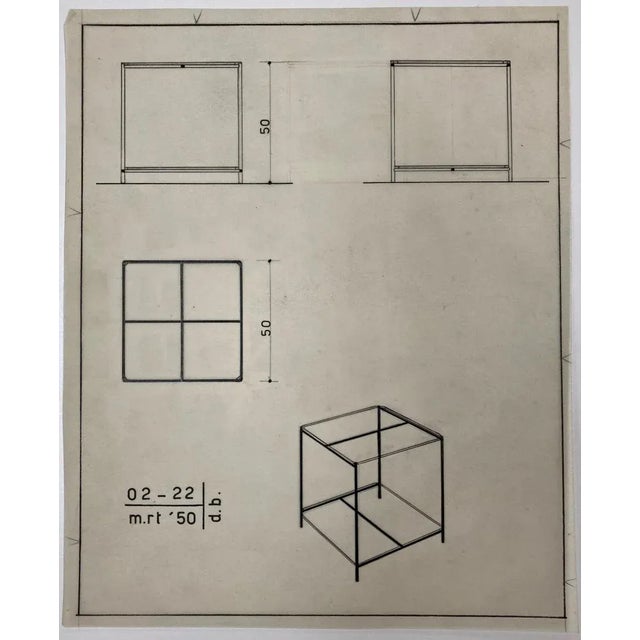 Modernist Side Table by Wim Den Boon. 1950s For Sale - Image 4 of 18
