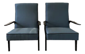 Set of Vintage Armchairs by Alfred Hendrickx for Belform