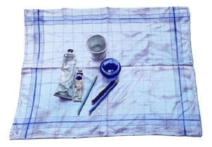 Anne Hausner, Blue Group, Print
