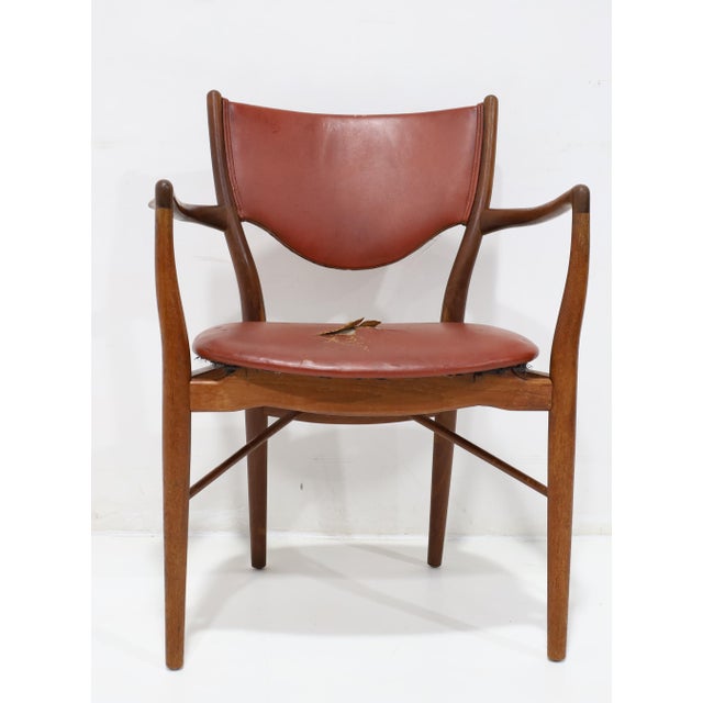 Finn Juhl for Bovirke Bo 46 Armchair in Teak For Sale - Image 9 of 11