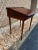 Brown Georgian Style Solid Mahogany Reading or Writing Table Desk. 19th Century For Sale - Image 8 of 12