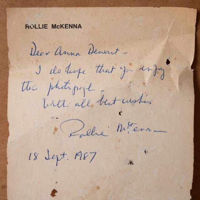 Rollie McKenna - Dylan Thomas Portrait, c.1980 For Sale In Savannah - Image 6 of 7