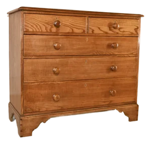 19th Century Hungarian Ash Chest of Drawers