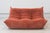 Togo Two-Seat Sofa in Coral Corduroy by Michel Ducaroy for Ligne Roset For Sale - Image 12 of 12