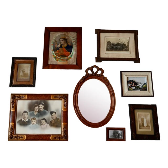 Bohemian French Wall Decorations, Set of 8 For Sale