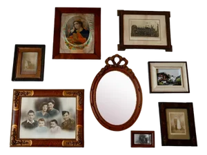 Bohemian French Wall Decorations, Set of 8