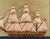 Wood Sailor's Woolwork Picture, Royal Navy Ship With Padded Trapunto Sails For Sale - Image 7 of 9
