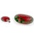 Glass Vintage v. Nason & C. Murano Corroso Art Glass Red Flask Bottle & Stopper, 1960s For Sale - Image 7 of 9