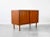 Wood Vintage Sliding Door Cabinet in Teak by Hans Wagner for Ry Möbler For Sale - Image 7 of 16