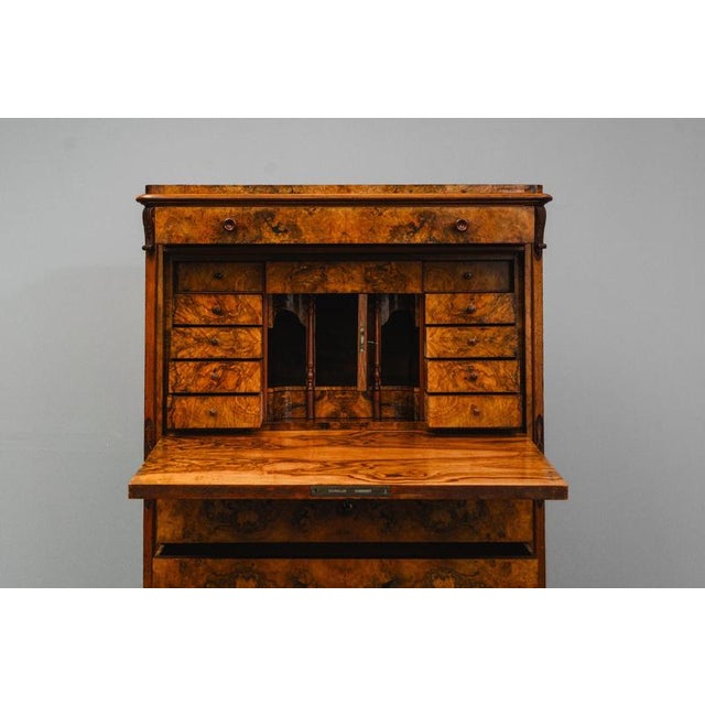 Antique 19th Century Wooden Secretary For Sale - Image 15 of 18