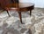Weiman Vintage Regency Style Oval Leather Top Flame Mahogany Coffee Table on Casters. By Weiman. For Sale - Image 4 of 11