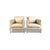 Jason 391 Armchair in Beige Suede from Walter Knoll For Sale - Image 11 of 11