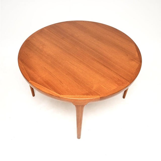 Wood Vintage Danish Teak Extending Dining Table from IB Kofod Larsen, 1960s For Sale - Image 7 of 13
