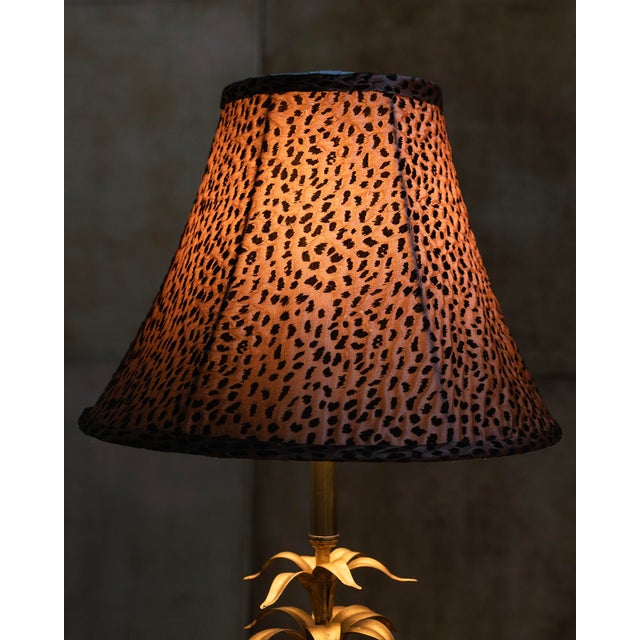 1980s 1980s Palm Leaf Table Lamps - a Pair For Sale - Image 5 of 8