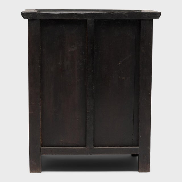 Mid 19th Century Chinese Lacquered Locking Cabinet, C. 1850 For Sale - Image 5 of 5