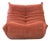Togo Lounge Chair in Coral Corduroy by Michel Ducaroy for Ligne Roset For Sale