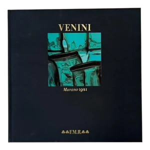 Early 20th Century Venini Murano 1921 Limited Edition Numbered Black Book