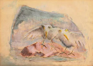 'New to the World' by Frances Pratt, 1947, Hans Hoffmann, Brooklyn Museum, Corcoran, Parson School, Art Students League