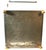 Hollywood Regency Brass Metal & Glass Square Footed Tabletop Curio Cabinet Vitrine For Sale - Image 12 of 12